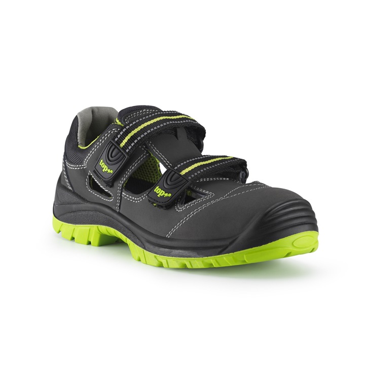 Sandale de siguranta, TOP, Negru, 47 EU