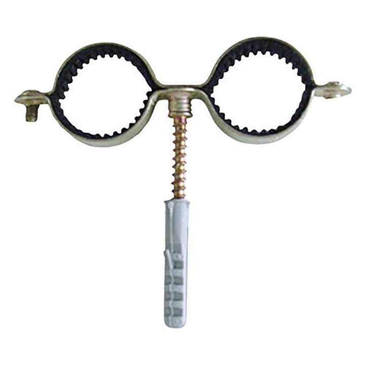 Colier dublu cu garnitura 22 mm, 10 buc