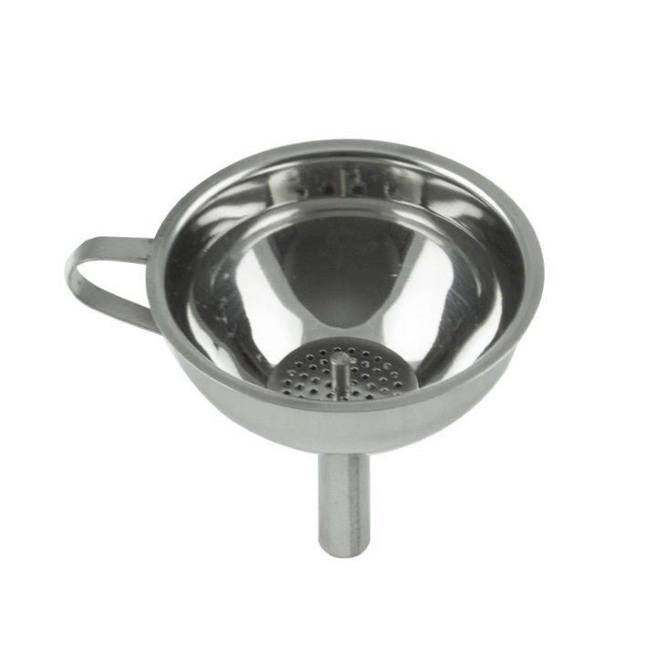 Palnie inox cu sita, 12 cm