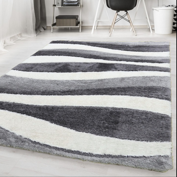 Bolti 5. Nagyon Puha Shaggy Szőnyeg, 80x150cm Den. Belinda pro szürke 9358 Szőnyeg