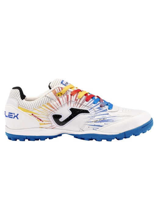 Ghete fotbal barbati Top Flex pentru teren sintetic TOPW2476TF, Joma, Alb-Rosu, Alb