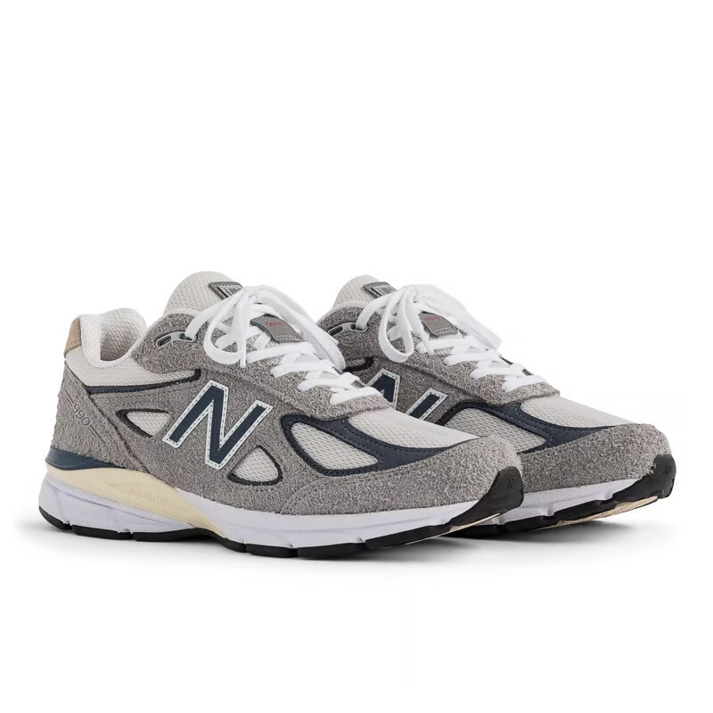 Pantofi sport barbati, New Balance 990v4 MiUSA Grey Day, Gri, 42