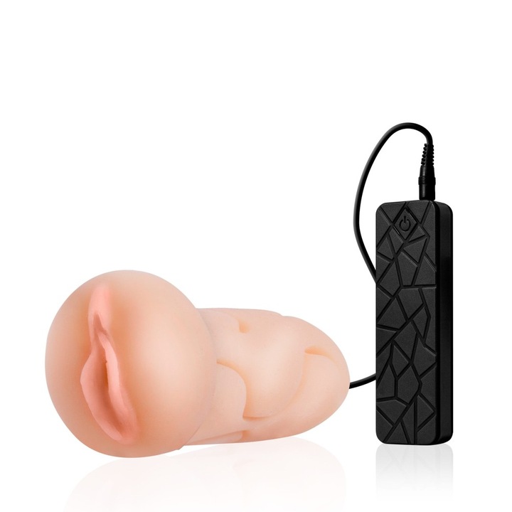 Vagina maszturbátor, Nmc, EASY JOB - SAMANTHA, távirányítóval, vibrátorokkal, Multicolor