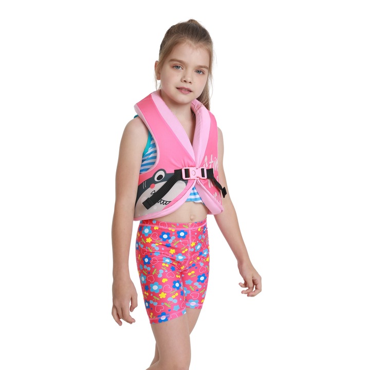 Vesta de salvare pentru copii din spuma, MASTER, Evee, 25 - 35 kg, roz