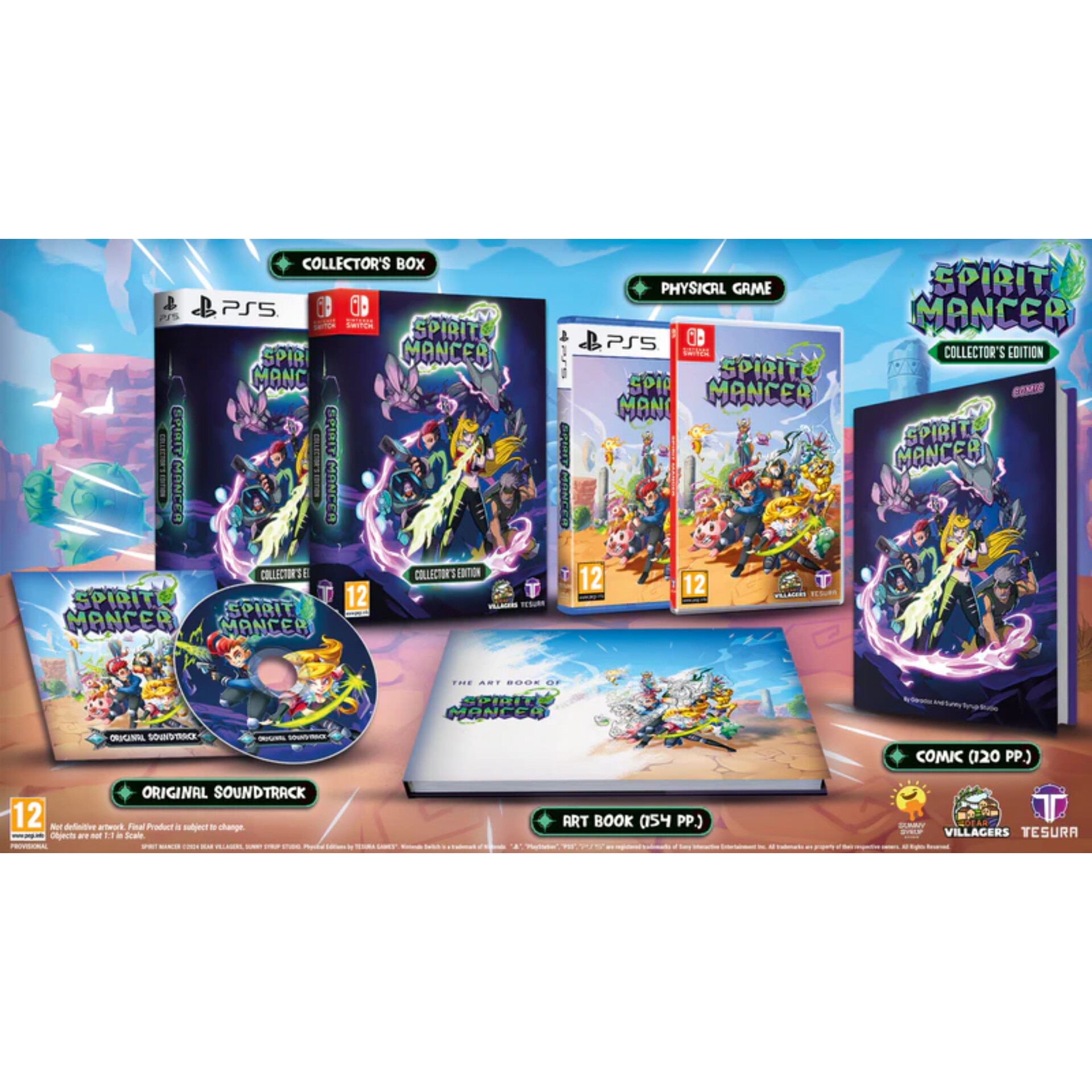 Joc Spirit Mancer Collector Edition Pentru Playstation 5