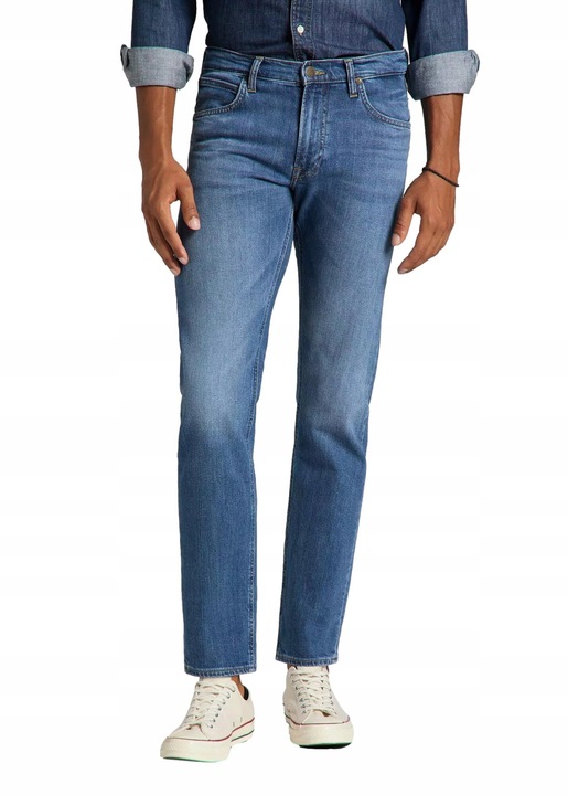 Blugi, Lee, Daren Zip Fly, albastru indigo, Albastru