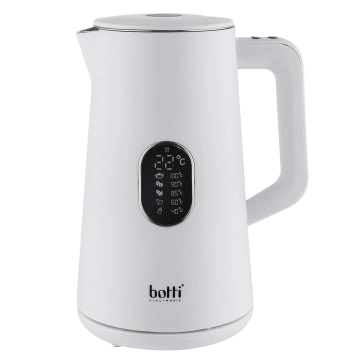 Fierbator Electric cu Control Temperatura Botti Denver 1.5l, 1800W