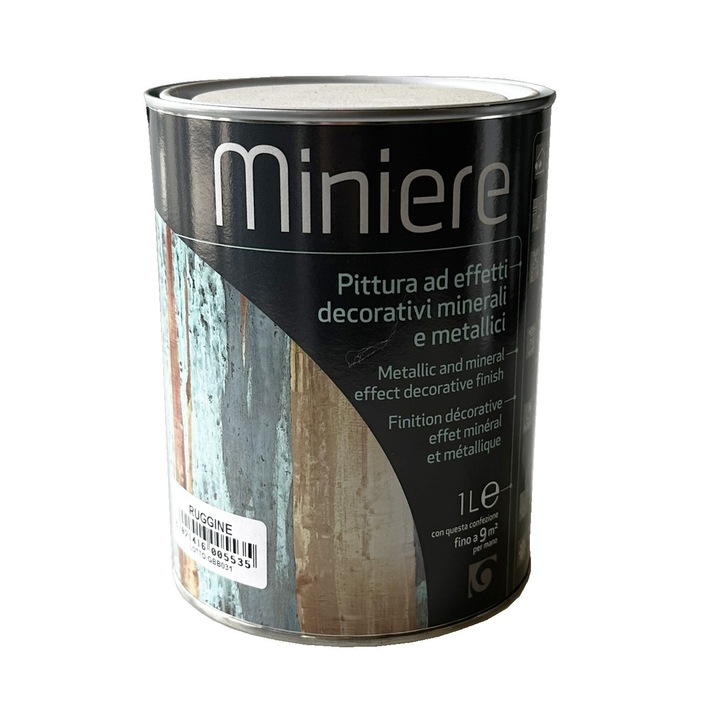 Vopsea decorativa, Adicolor, Miniere, Rugina, 1L