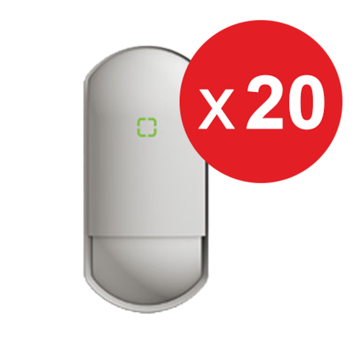 ОПАКОВКА 20 бр. - PIR детектор за движение FLX-S-ST FLX-S-ST-20