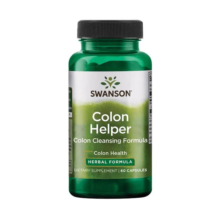 Colon Helper, (Sanatatea Colonului), Swanson, 60 capsule SW1761