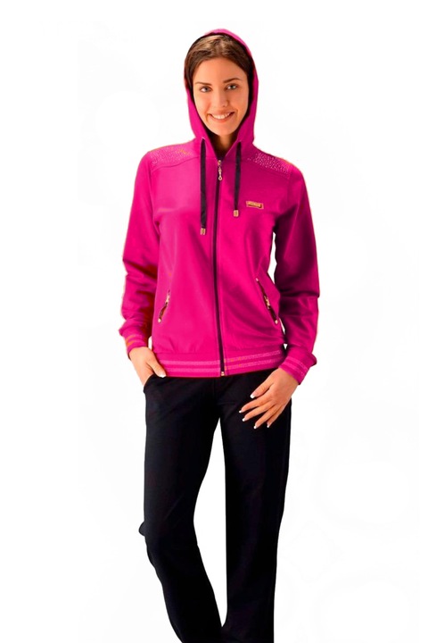 Trening dama, Bengi, bumbac, roz, 2XL INTL