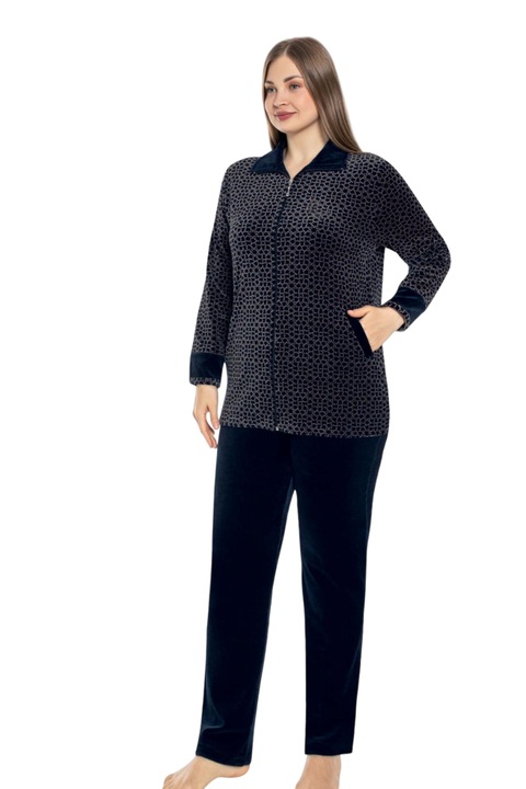 Trening dama, Belkis, albastru inchis, 5XL INTL