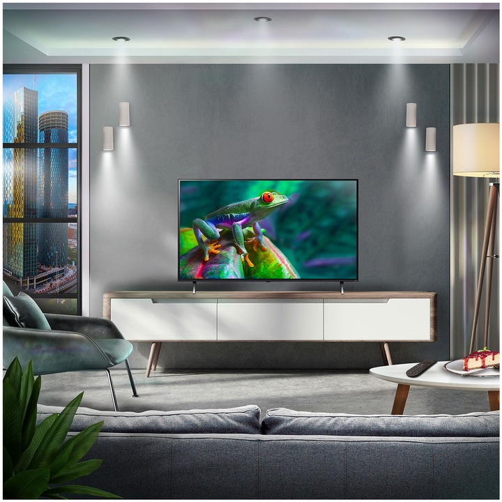 Televizor LG QNED 43QNED80T6A, 108 cm, Smart, 4K Ultra HD, Clasa G