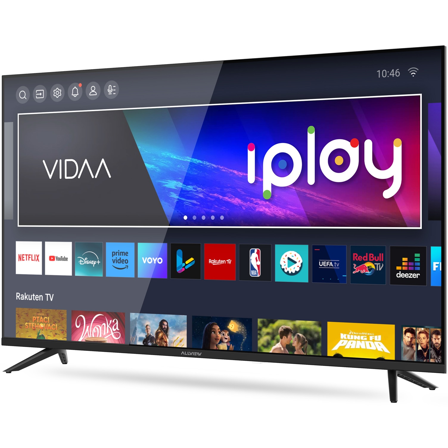 Televizor Allview QLED 43iPlay6200 U, 109 cm, Smart, 4K Ultra HD, Clasa F