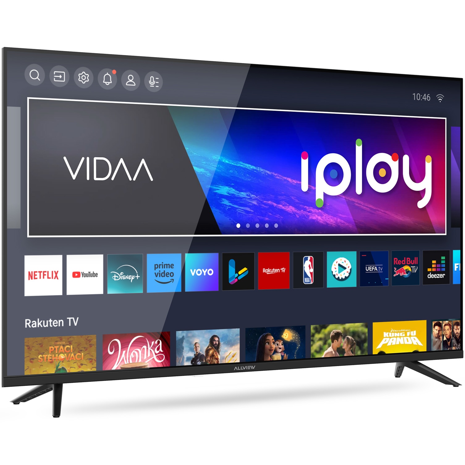 Televizor Allview QLED 43iPlay6200 U, 109 cm, Smart, 4K Ultra HD, Clasa F