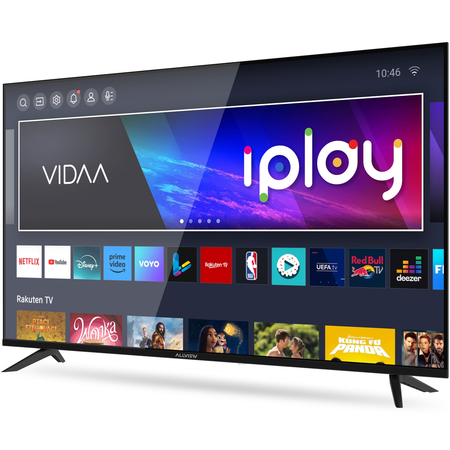 Televizor Allview QLED 55iPlay6200 U, 139 cm, Smart, 4K Ultra HD, Clasa E