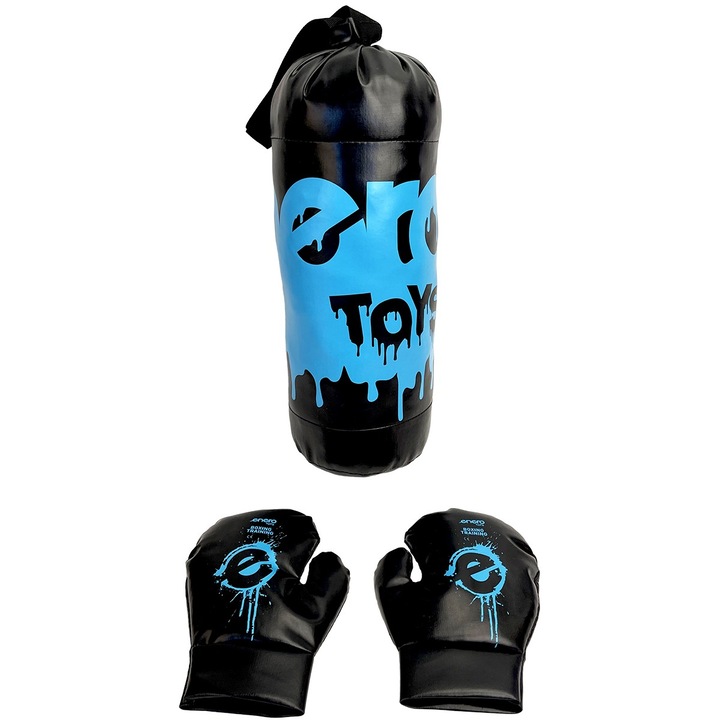 Комплект боксови чували за деца VIC, тренировъчен чувал + ръкавици