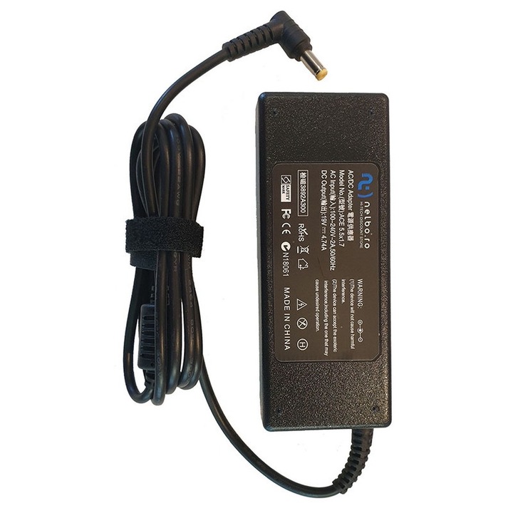 Laptop töltő kompatibilis Acer Aspire 4339 90W, 19V, 4,74A, csatlakozó típusa 5,5 mm x 1,7 mm