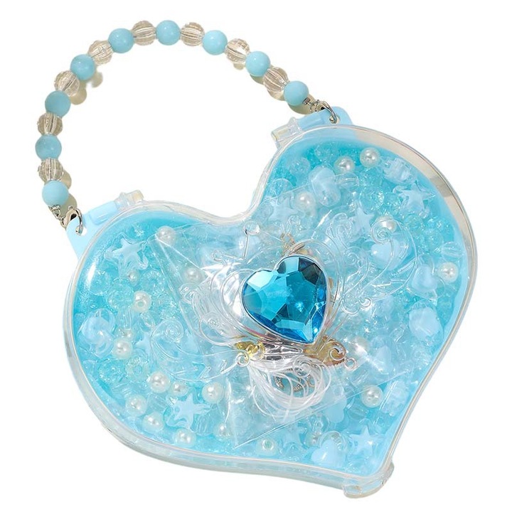 Set bratari cu margele colorate, 3x1mm, plastic