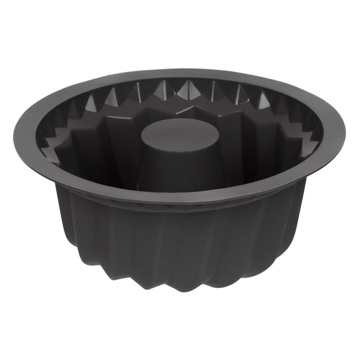 Tava de Copt din Silicon, Ø22x9cm, Culoare Antracit