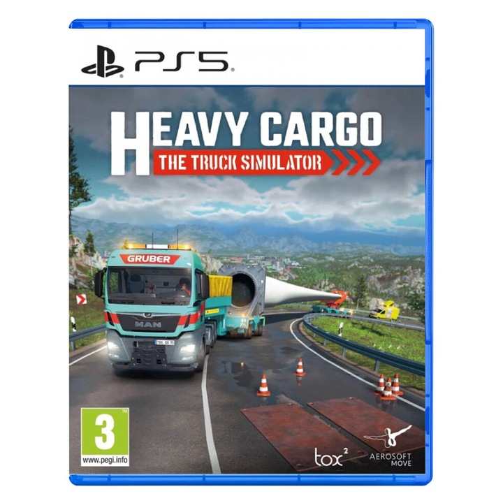 Игра Aerosoft Heavy Cargo The Truck Simulator, за Playstation 5