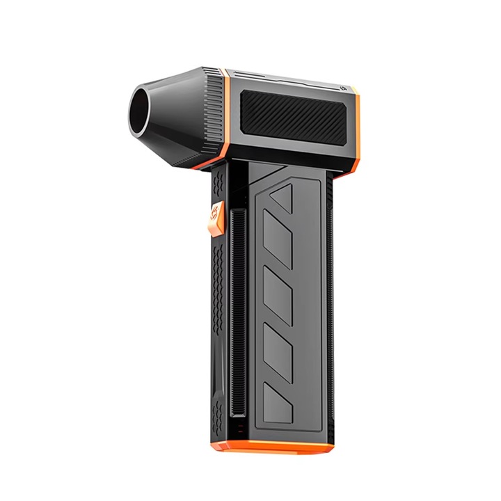 Духалка за въздух с мини електрически вентилатор, преносим, с 3 степени на мощност, многофункционален, 120000RPM и 45 метра/секунда