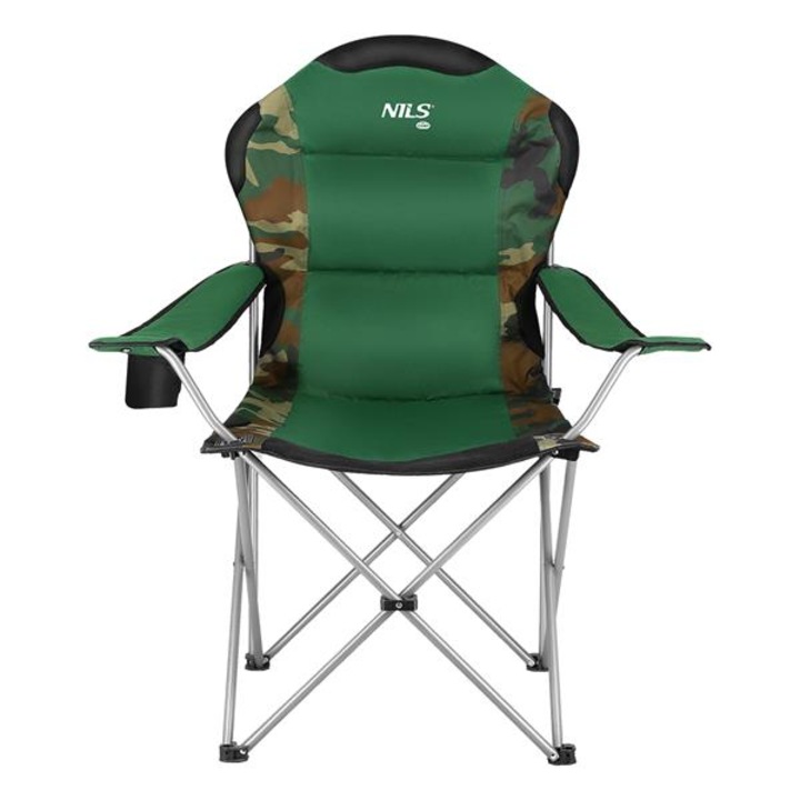 Scaun pliant, Nils, Otel\Polietilena, 95x110cm, Verde