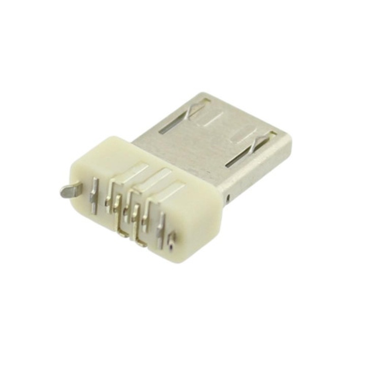 Conector micro USB A, cu lipire, SMD, ECE, ESB22A1101, T137975