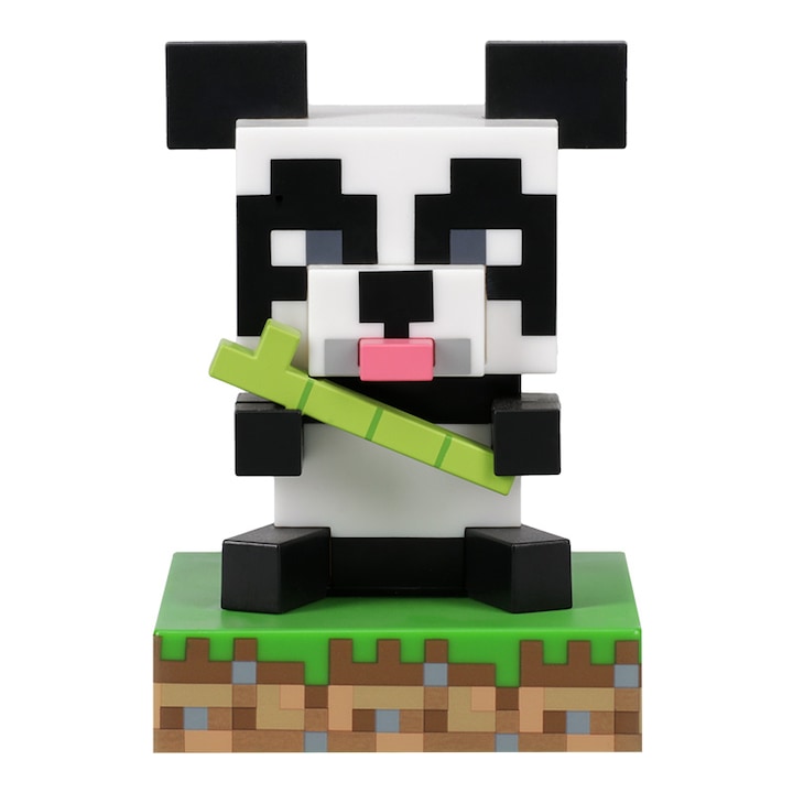 Lampa Minecraft Panda Icon, 11 cm, Multicolor