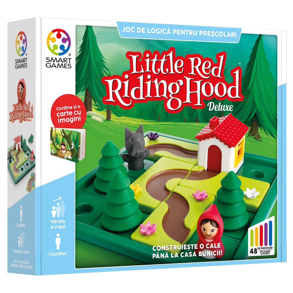 Joc Smart Games - Little Red Ridding Hood, lb. romana - eMAG.ro