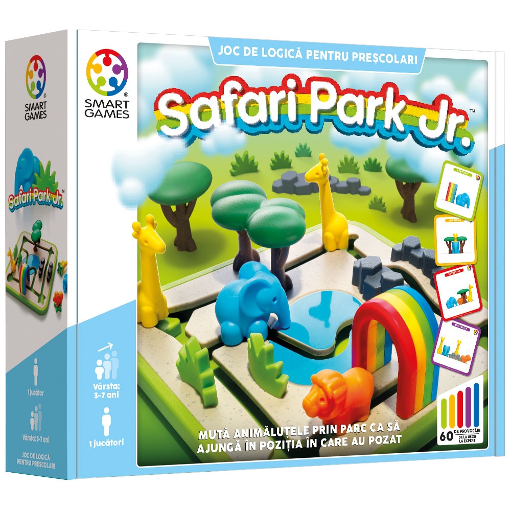 Joc Smart Games - Safari Park Jr., lb. romana