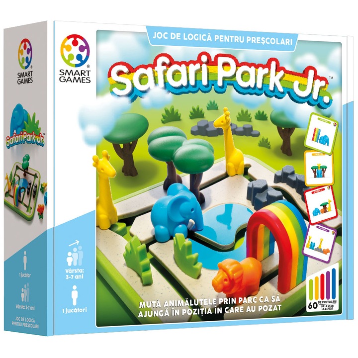 Joc Smart Games - Safari Park Jr., lb. romana