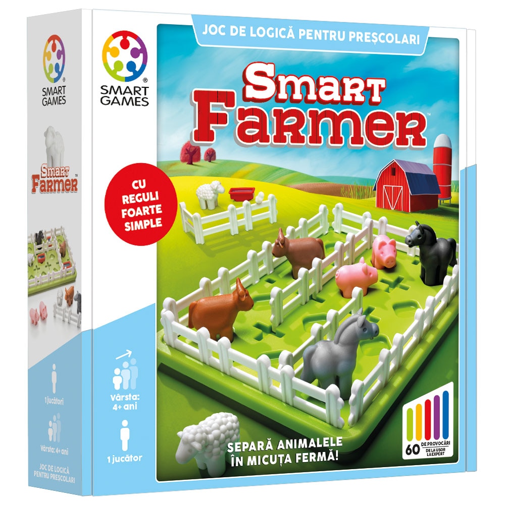 Joc Smart Games - Smart Farmer, lb. romana