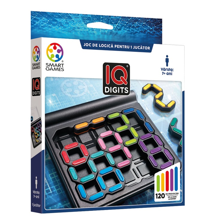 Joc Smart Games - IQ Digits, lb. romana