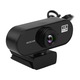 Camera Web, Rqiurpn, Webcam 2K Ultra-HD, Microfon Reducere Zgomot Incorporat, Auto-Focus, Rotatie 360°, Rezolutie 2560x1440, Cu Trepied Inclus, Unghi Vizualizare 90°, Corectie Automata De Culoare, Negru