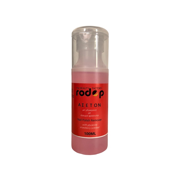 Dizolvant unghii, Rodop the Beauty Factory, cu glicerina si aroma de fructe de padure, 100 ml