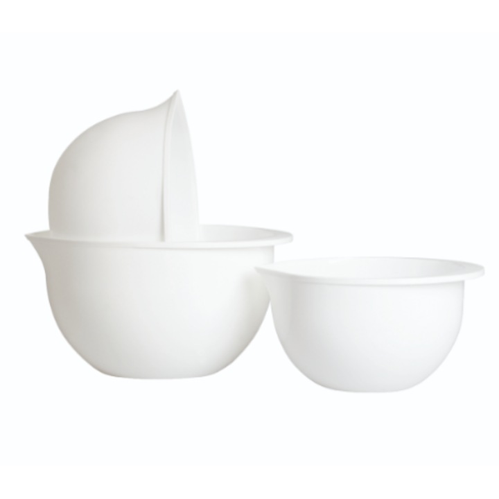 Boluri plastice set 3 bucati, PLAST-TEAM, multicolor, 233x210x122mm