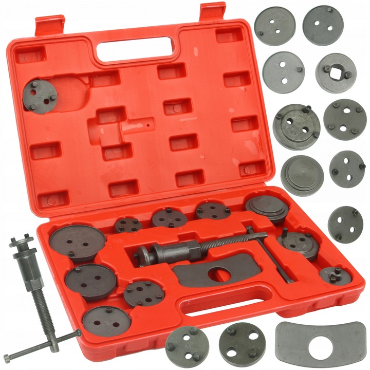 Set trusa presa piston etrier frana 13 piese schimb placute frana, impins pistoane (M57690A)