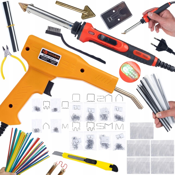 Пистолет за запояване, Rosfix, ABS/PVC, 100W