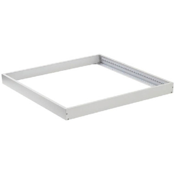 Kit montaj panou LED backlite Starke ST00522, IP20, 600x600x65mm, metal, Gri