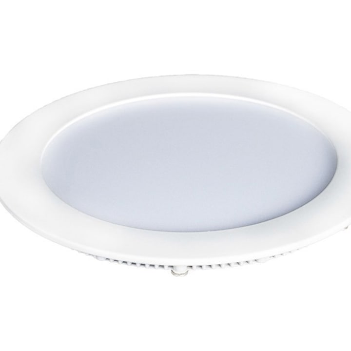 Спот за вграждане LED Starke ST00369, 3W, 195 лумена, Студена бяла светлина (6500K), IP20, Кръгъл, 8.5 см, Алуминий, Бял, Енергиен клас G