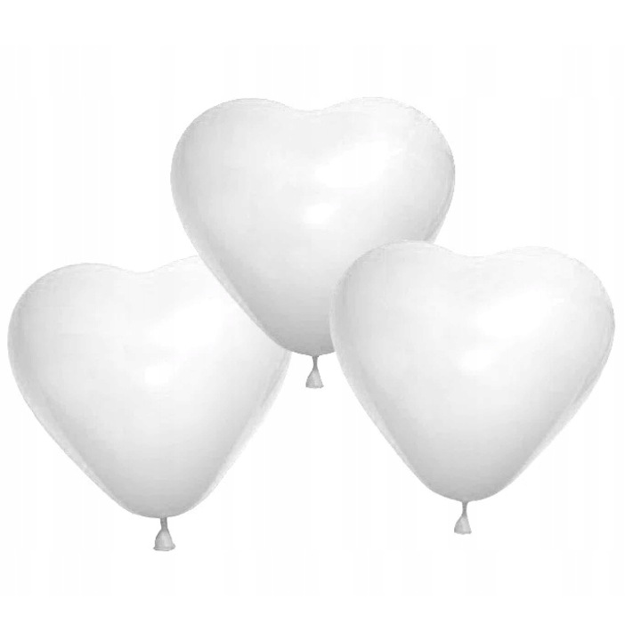 Lufi készlet 100szt, GAJO-torebki, szív alakú, többszínű