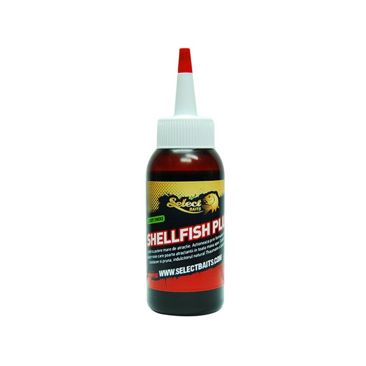 Select Baits Füstcsalogató folyadék, Shellfish Plum aroma, 75ml