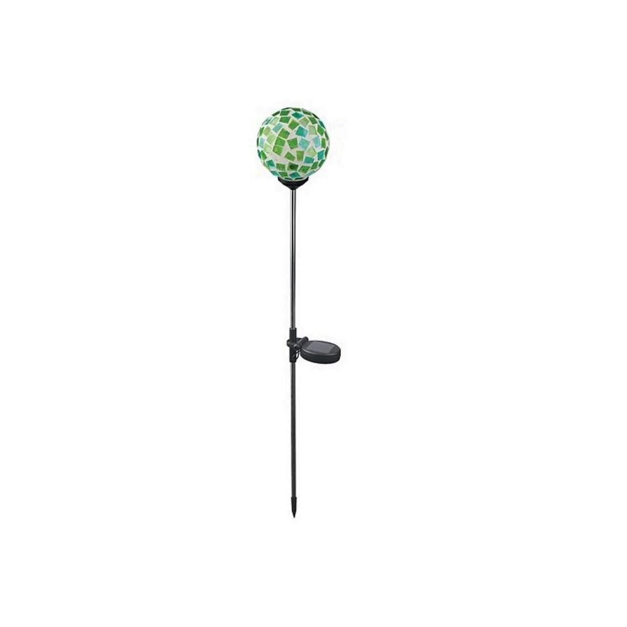 Lampa solara cu led, Strend Pro Meissa, 850 mm, sticla si otel inoxidabil, verde