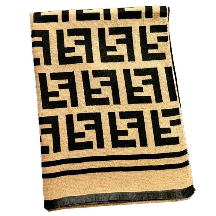 Sal dama, 65x180cm, Bej/Negru