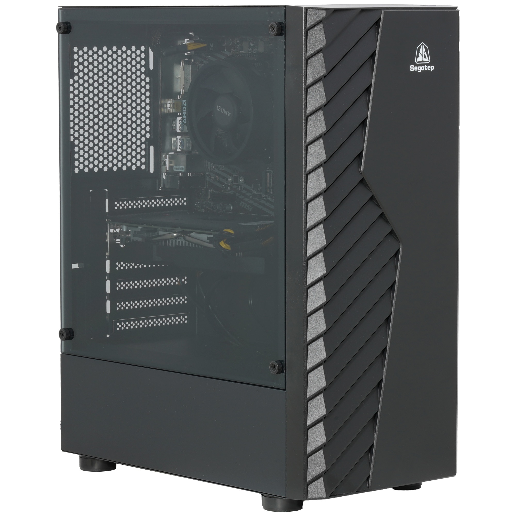 Sistem Desktop PC Gaming, Inaza COMMANDER 2, AMD Ryzen 5 5500 4.2