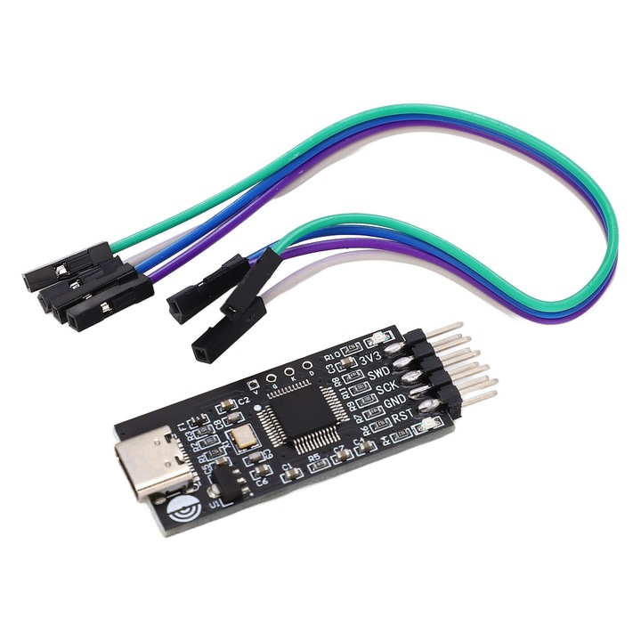 Simulare descarcare Burner STM32 Development Debugger SWD USB Port Serial Offline Downloader DC5V