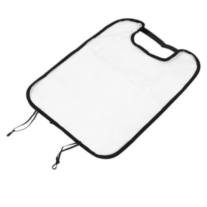 Husa de Protectie Spatar Auto BURRAQ, Transparent, 63x45cm