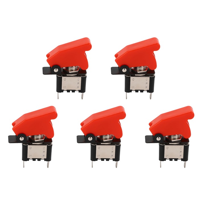 5 db 12V DC 25A billenőkapcsoló készlet, vízálló, Enforose