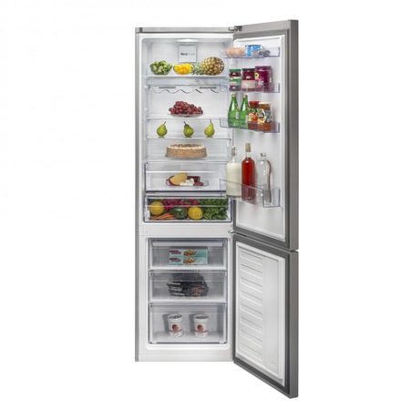 Combina frigorifica Beko RCNA400E30ZXP, 354 l, NeoFrost, H 201, Clasa A++, Argintiu